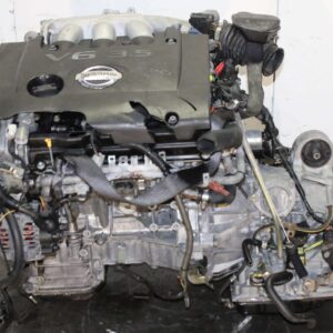 JDM 2002-2003 Infiniti I35 Motor Automatic Transmission VQ35-1GEN 3.5L 6 Cyl Engine