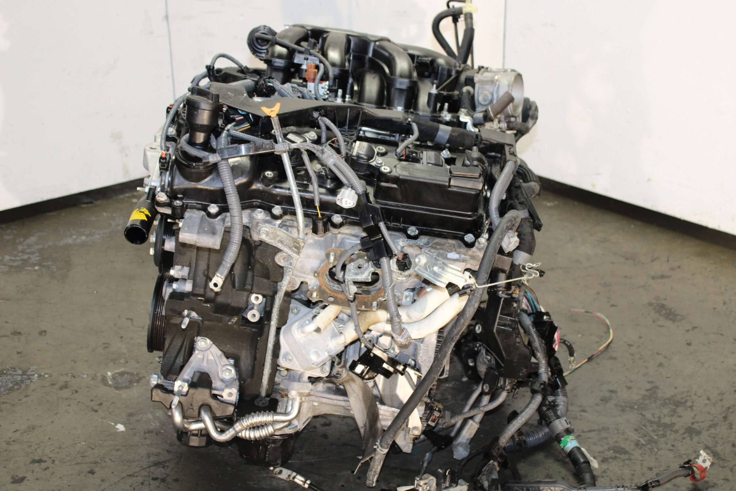 JDM 2017-2019 Toyota Highlander Motor 2GRFKS 3.5L 6 Cyl Engine (3.5L, VIN Z, 5th digit, 2GRFKS engine), tow package