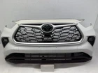 2020-2025 Toyota Highlander LE Front Bumper Cover Grille OEM non-sensor White