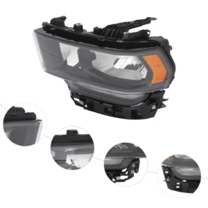 Left Headlight For Dodge RAM 2500 3500 Tradesman&Bighorn Halogen Model 19-24 LH