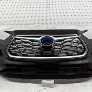 20-23 Toyota Highlander Hybrid OEM Front Bumper Complete Cruise Control OEM XLE