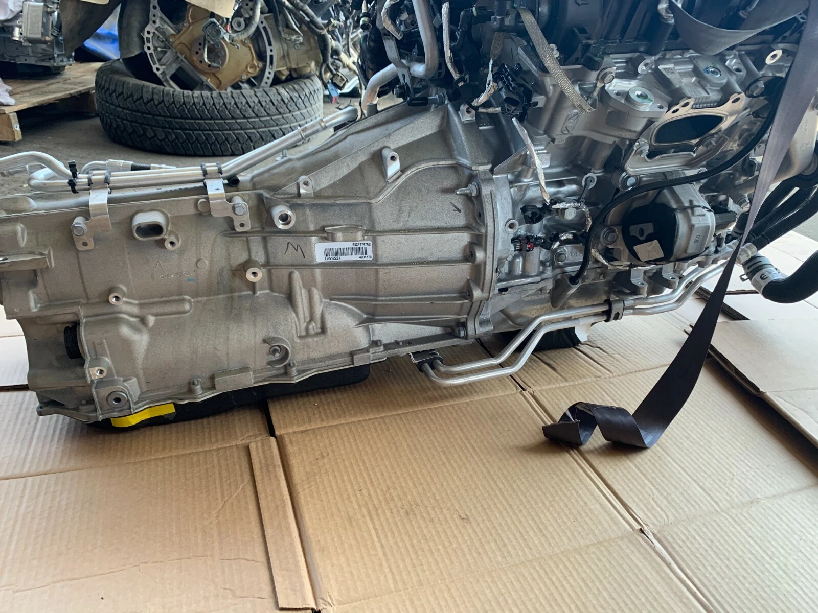 2018 2023 JEEP WRANGLER JLU JL JT 3.6L ENGINE TRANSMISSION COMPLETE NEW ALL OEM - Image 9
